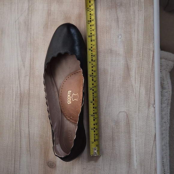 Chloé Italian Leather Ballet Flats – Black, EU 38 / US 8 - Picture 13 of 13